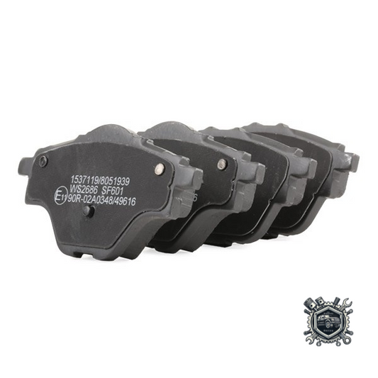 Jgo Pastillas De Freno Traseras EP6 Turbo – Peugeot / Citroën